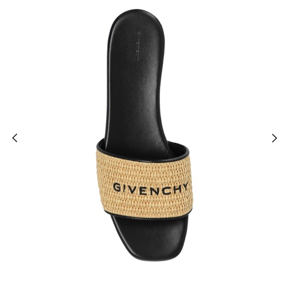 Givenchy 4G flat mules in raffia - Picture 1 of 11